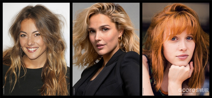 左起:Constance Labbé/Camille Lou/Claire Romain