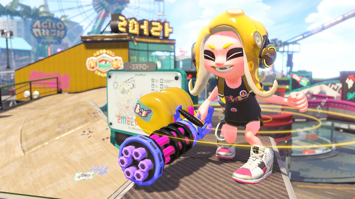 12种新贴牌武器,《splatoon 2》4月3日追加ver.4.6.0更新