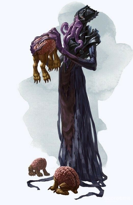 《龙与地下城 侠盗荣耀》怪物考第5期:噬脑怪 《龙与地下城 侠盗荣耀》怪物考第5期:噬脑怪