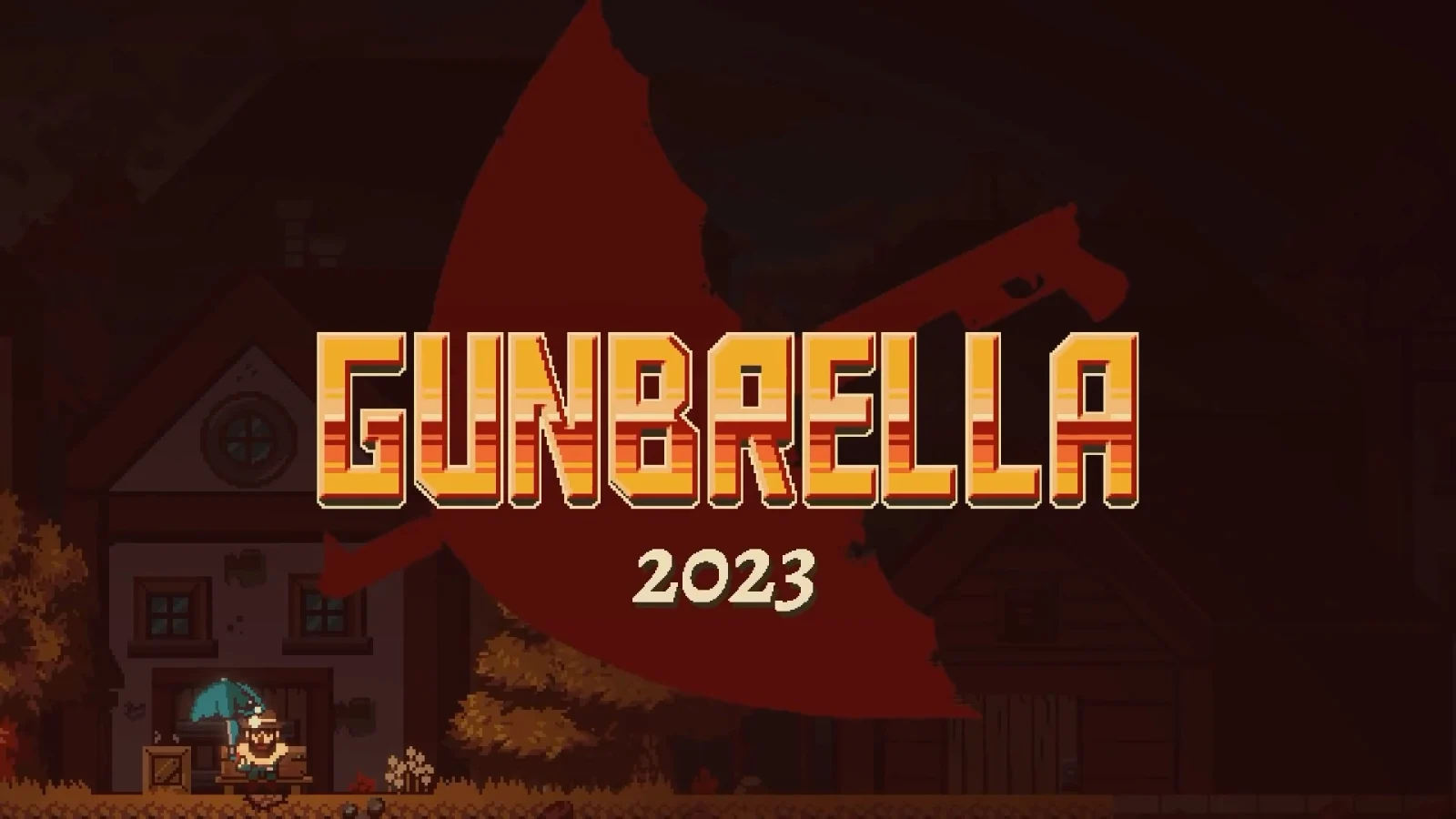 枪伞合一，像素动作游戏《Gunbrella》将在2023年发售