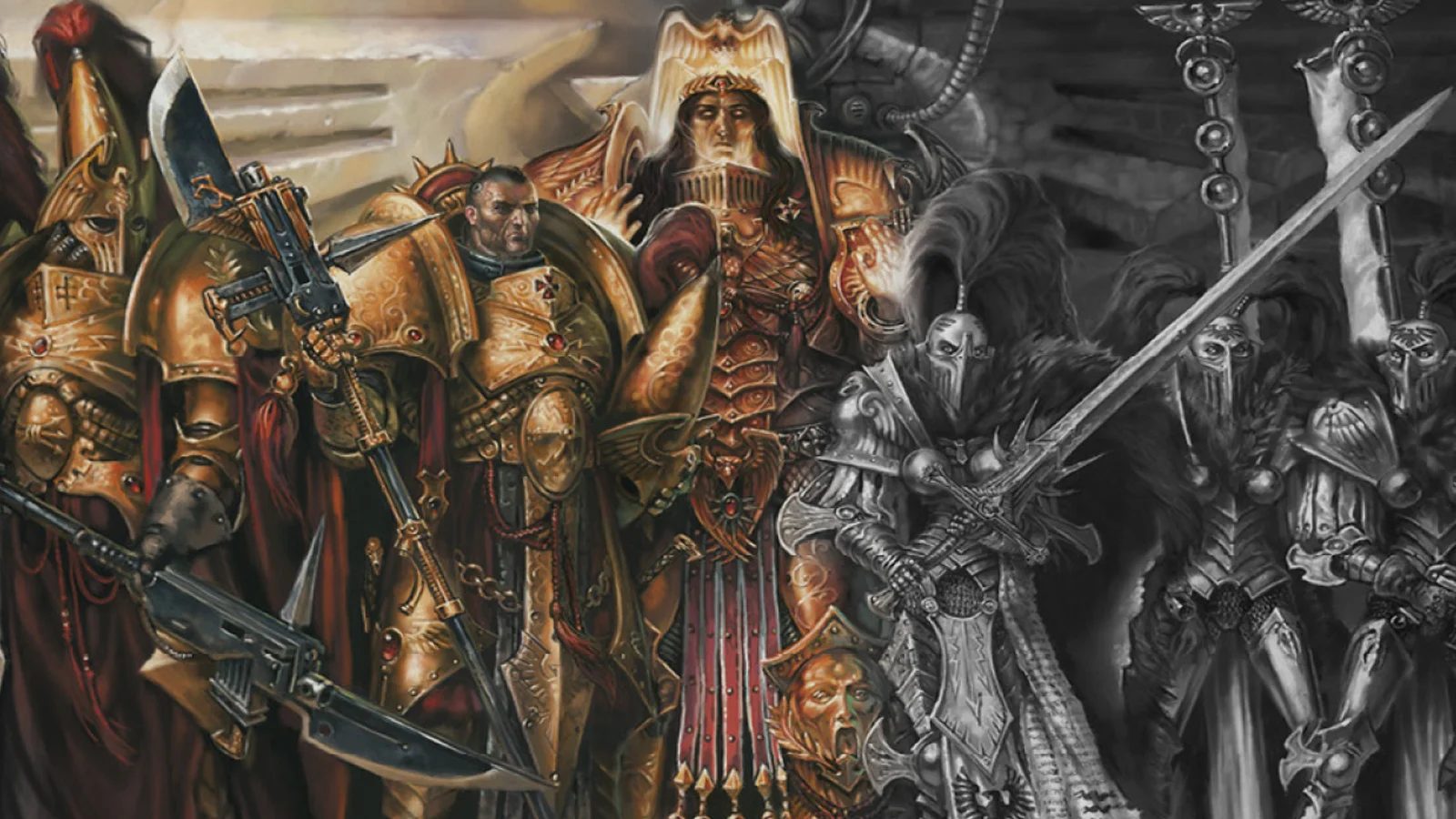 战锤40K之禁军史话：人类之主的右手| 机核GCORES