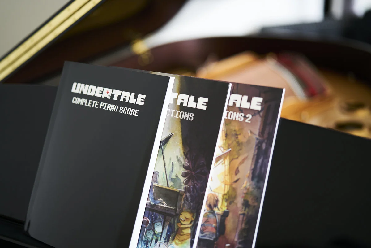 该学钢琴了，《Undertale Complete Piano Score》实体版琴谱正式发售