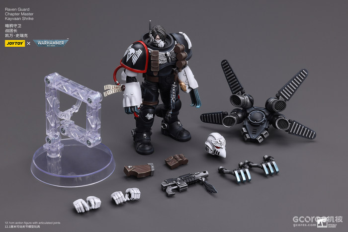 JOYTOY战锤40K新品公布:暗鸦守卫战团长史瑞克参战 JOYTOY战锤40K新品公布:暗鸦守卫战团长史瑞克参战