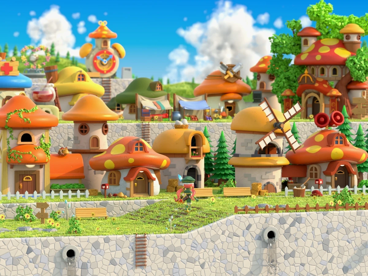 时间真是不够用啊…随便摆弄一下又一个周日过去了😡唉图是今天渲染的冒险岛射手村，一度显存爆炸 ... | 机组| 机核GCORES