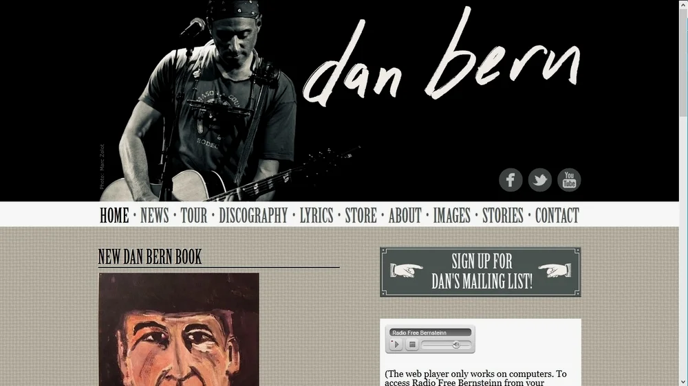 或者想Dan Bern 这种老派十足的
