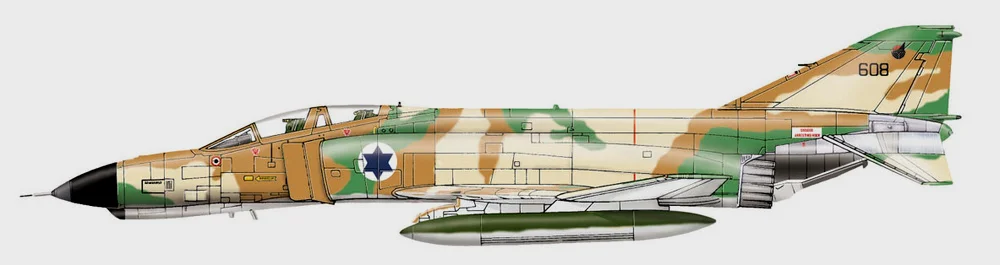 201中队的F-4E，早期涂装样式