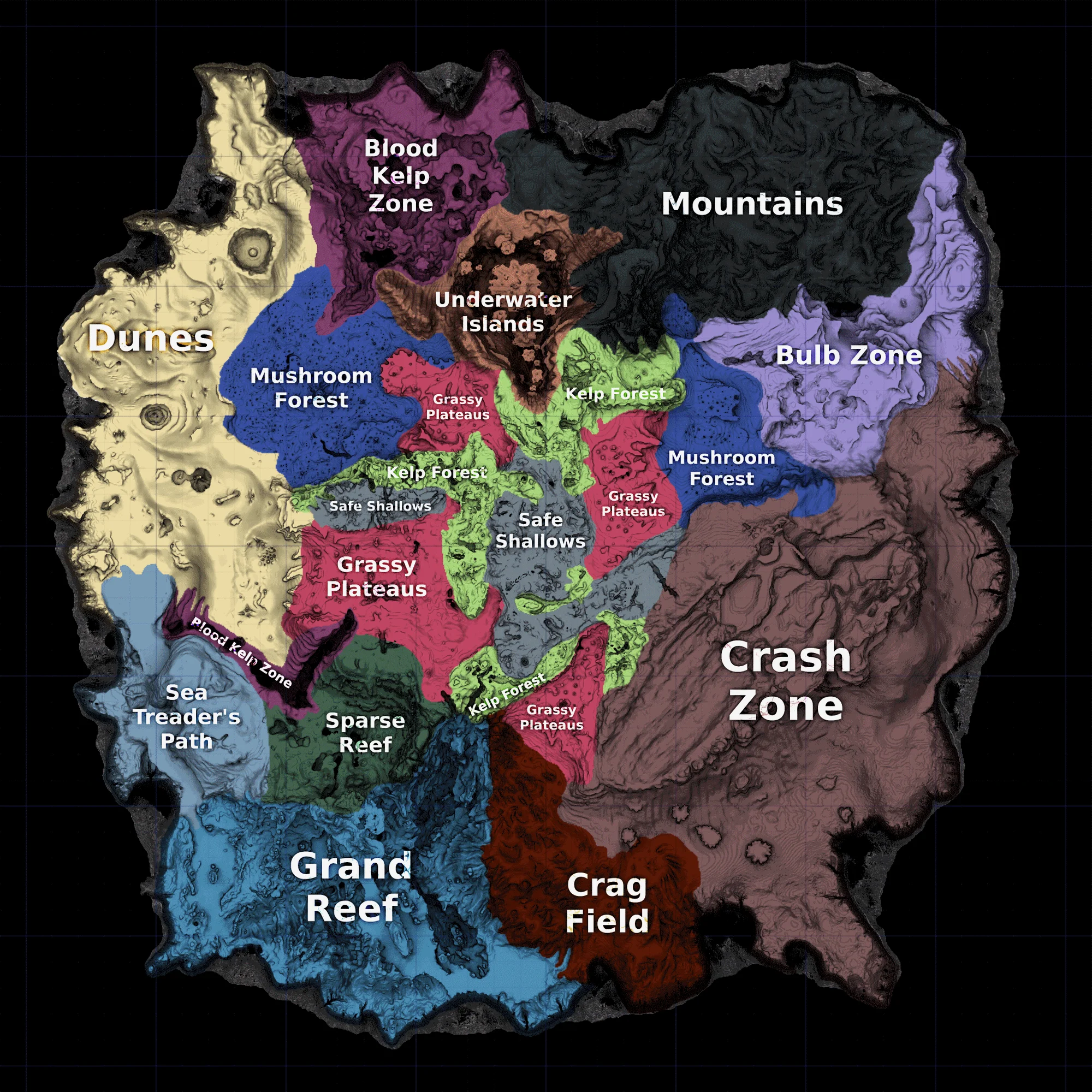 前作的大地图
