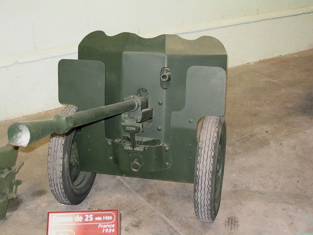 法国25 mm 哈奇开斯反坦克炮
