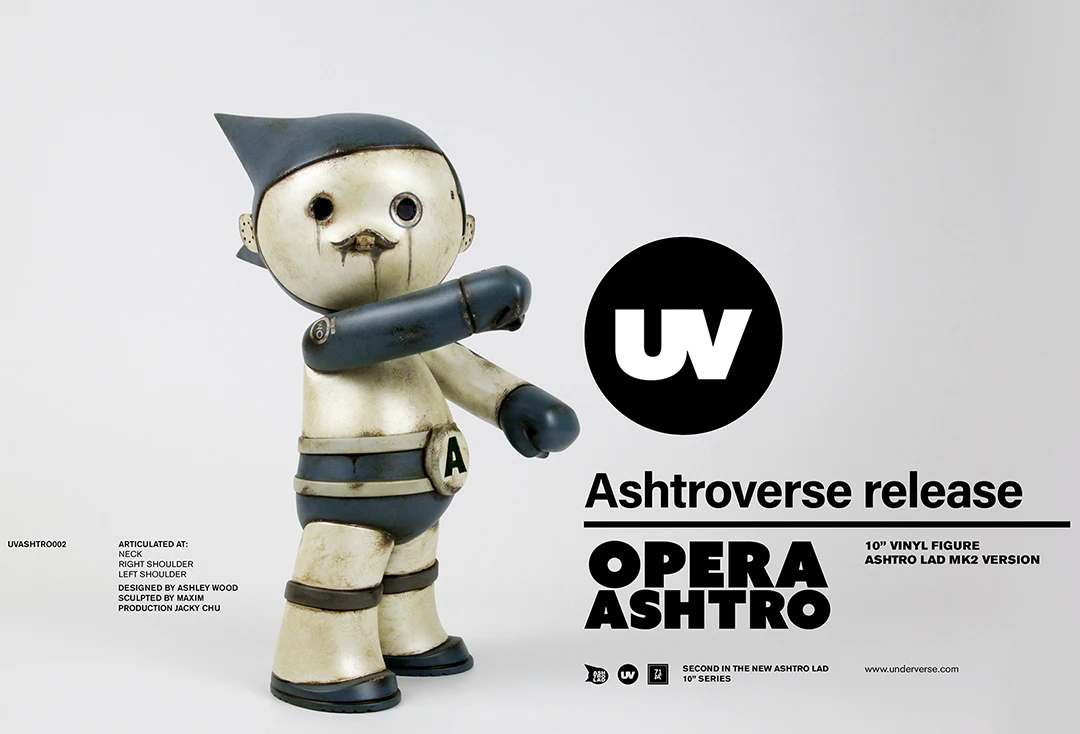 Ashley Wood开启UNDERVERSE宇宙，歌剧机小A侠将于5月17日开订