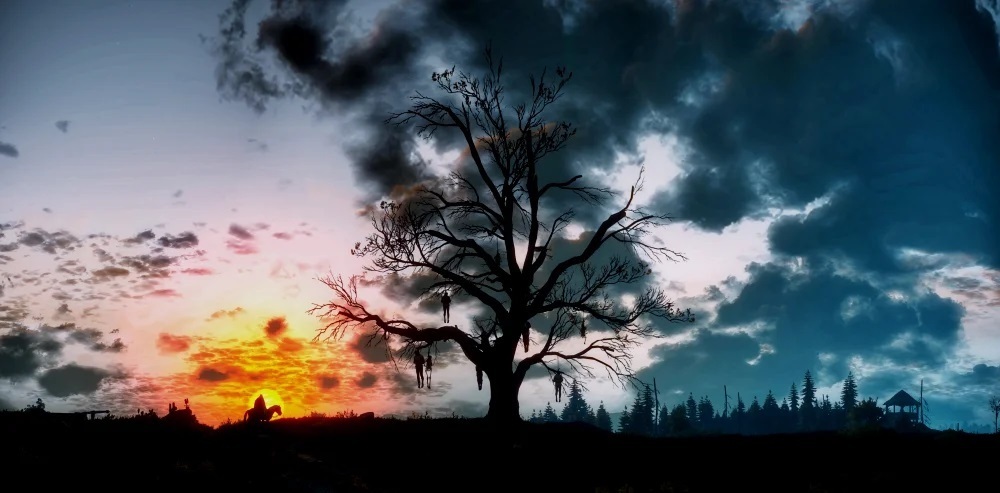 經過次世代升級的《獵魔人3：狂獵》（The Witcher 3: Wild Hunt）為遊戲攝影創作提供了更多可能。作品來自詰sin的機組動態。