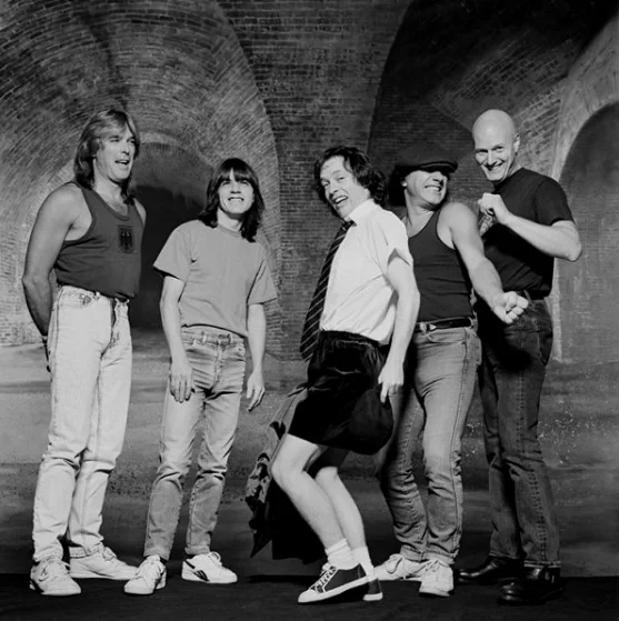 Terry O'Neill 镜头中的 AC/DC