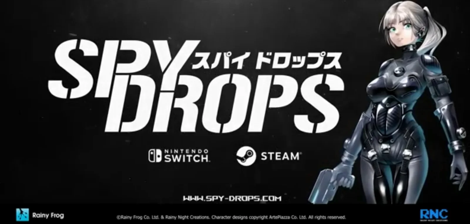 复古风3D潜行动作游戏《水滴间谍Spy Drops》发布实机预告