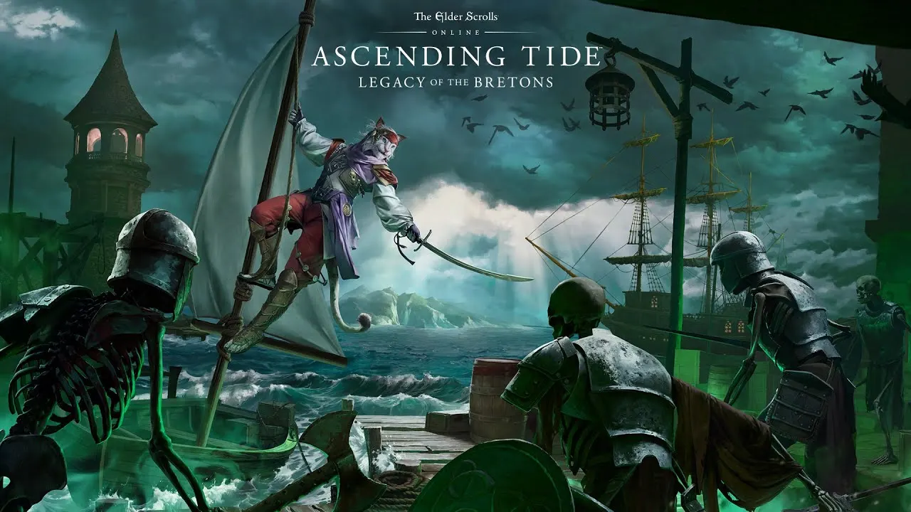 《上古卷轴OL》“Ascending Tide”DLC现已发售，带来全新PvE地下城