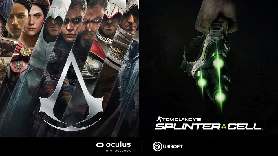 育碧宣布《刺客信条》及《细胞分裂》VR新作，Oculus独占