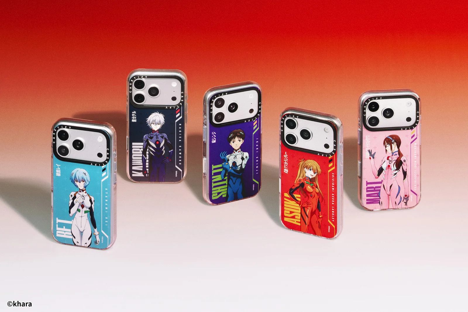 新世纪福音战士 × CASETiFY 联名系列重磅回归，共庆《EVANGELION》30周年盛典！