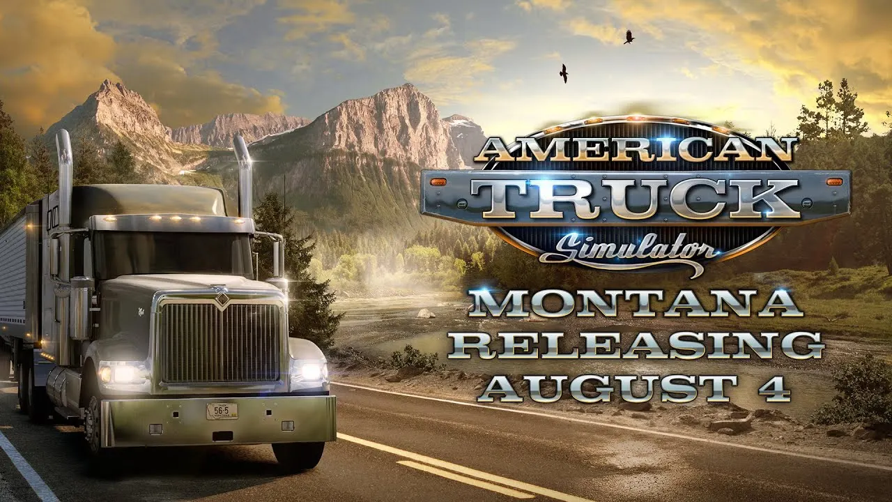 《美洲卡车模拟》“蒙大拿州”DLC将于2022年8月4日推出
