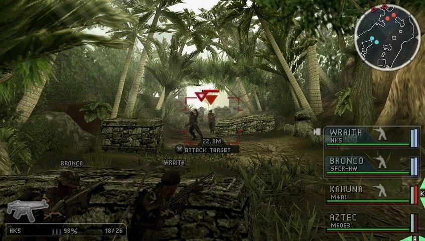 SOCOM: U.S. Navy SEALs Tactical Strike 游戏画面