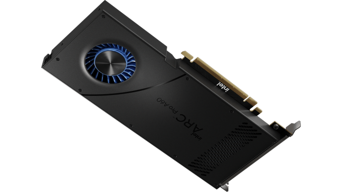 英特尔推出Arc Pro A60专业显卡:ACM-G12 GPU、12GB VRAM、130W单槽设计,售价175美元 英特尔推出Arc Pro A60专业显卡:ACM-G12 GPU、12GB VRAM、130W单槽设计,售价175美元