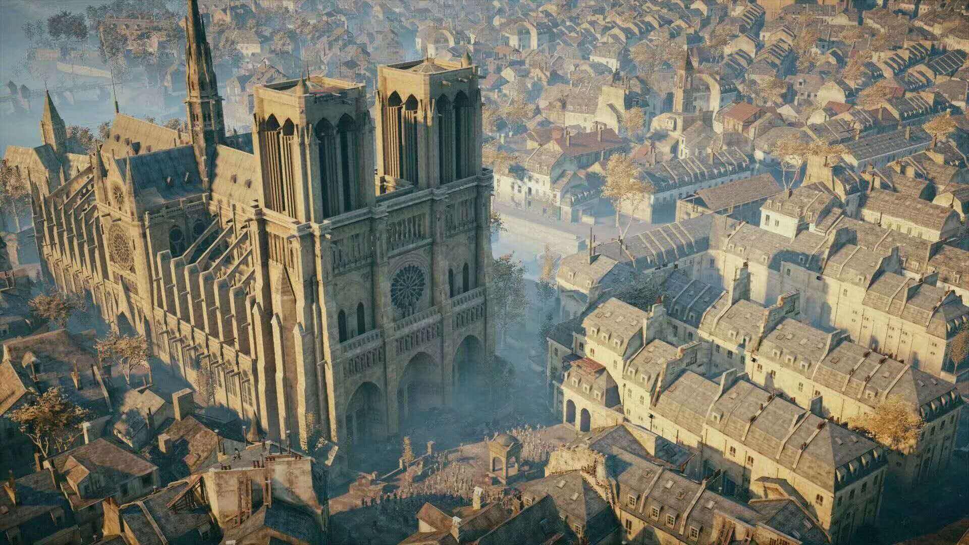 巴黎圣母院《刺客信条：大革命》游戏画面