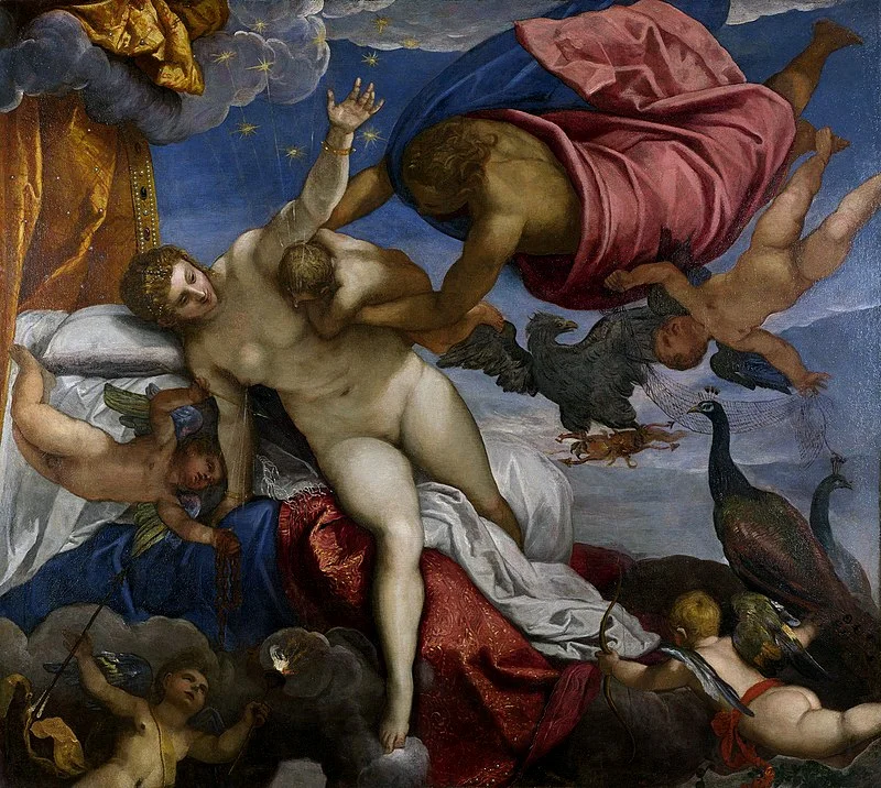 古典主义作品《牛奶之路的起源》--雅格布·丁托列托 Jacopo Tintoretto