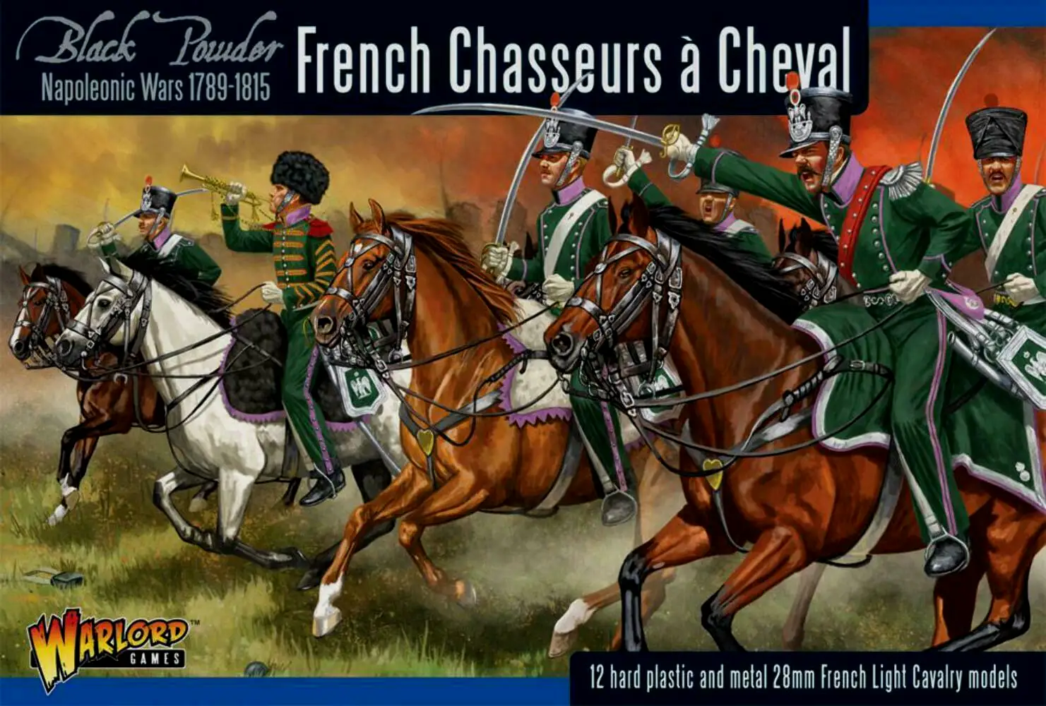 法军猎骑兵的冲锋，耶拿之战中，数个团的猎骑兵爆发出了极强的战斗力
