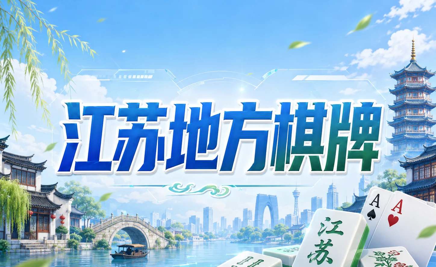 江苏地方棋牌为什么难做？一座城一种玩法，线上还原才是关键