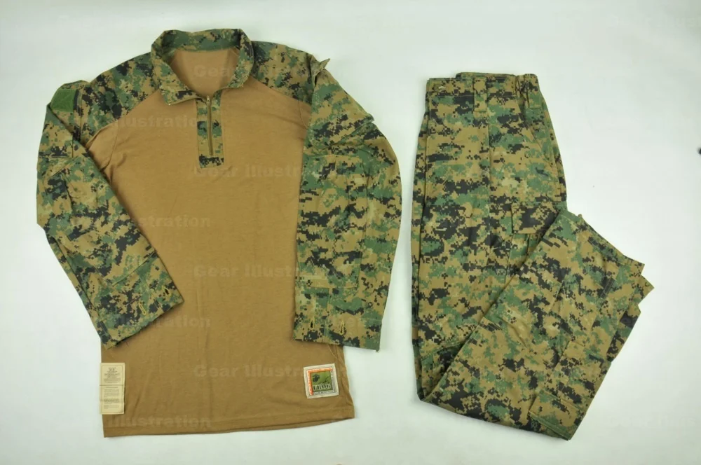 丛林MARPAT迷彩FROG夏季作战服
