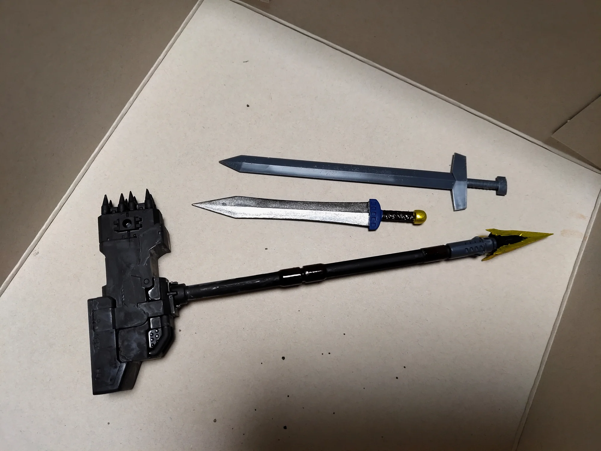 已经是制作一半的状态了