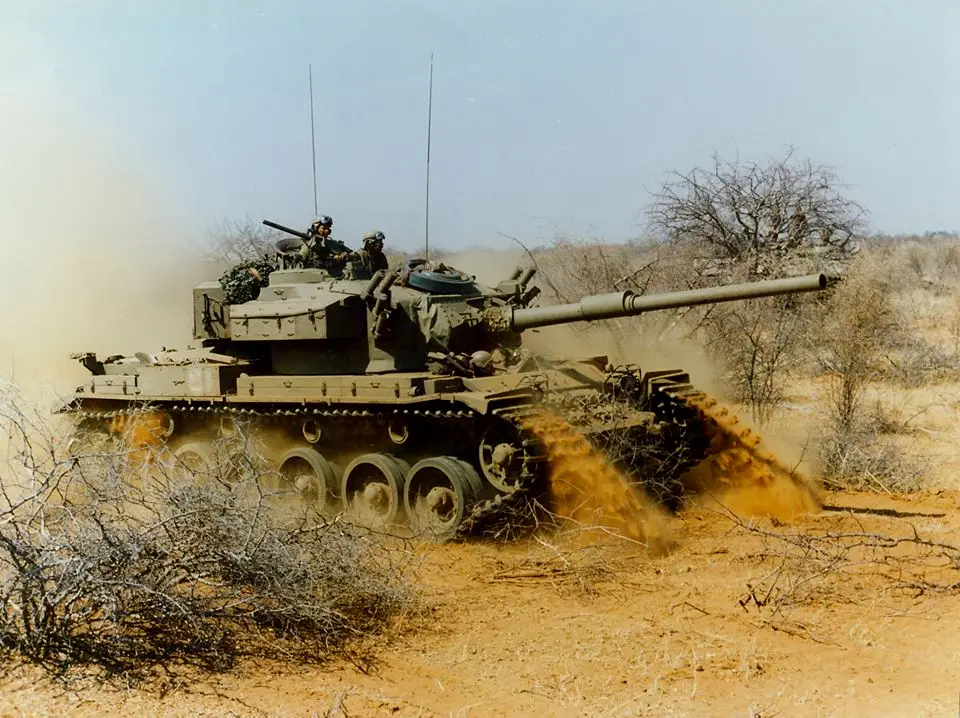 战斗中的“象Mk1A”
