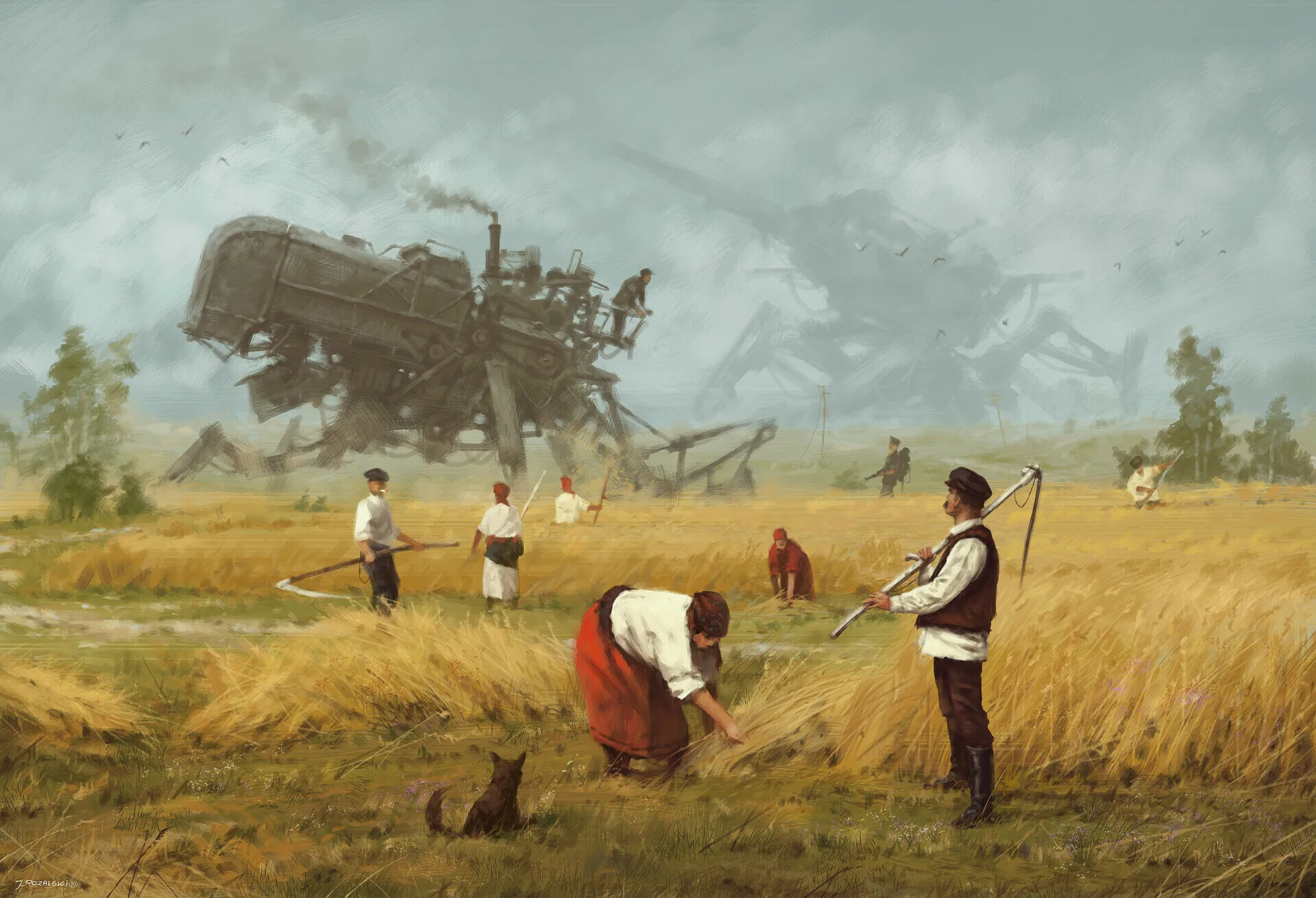 Jakub Rozalski 艺术作品