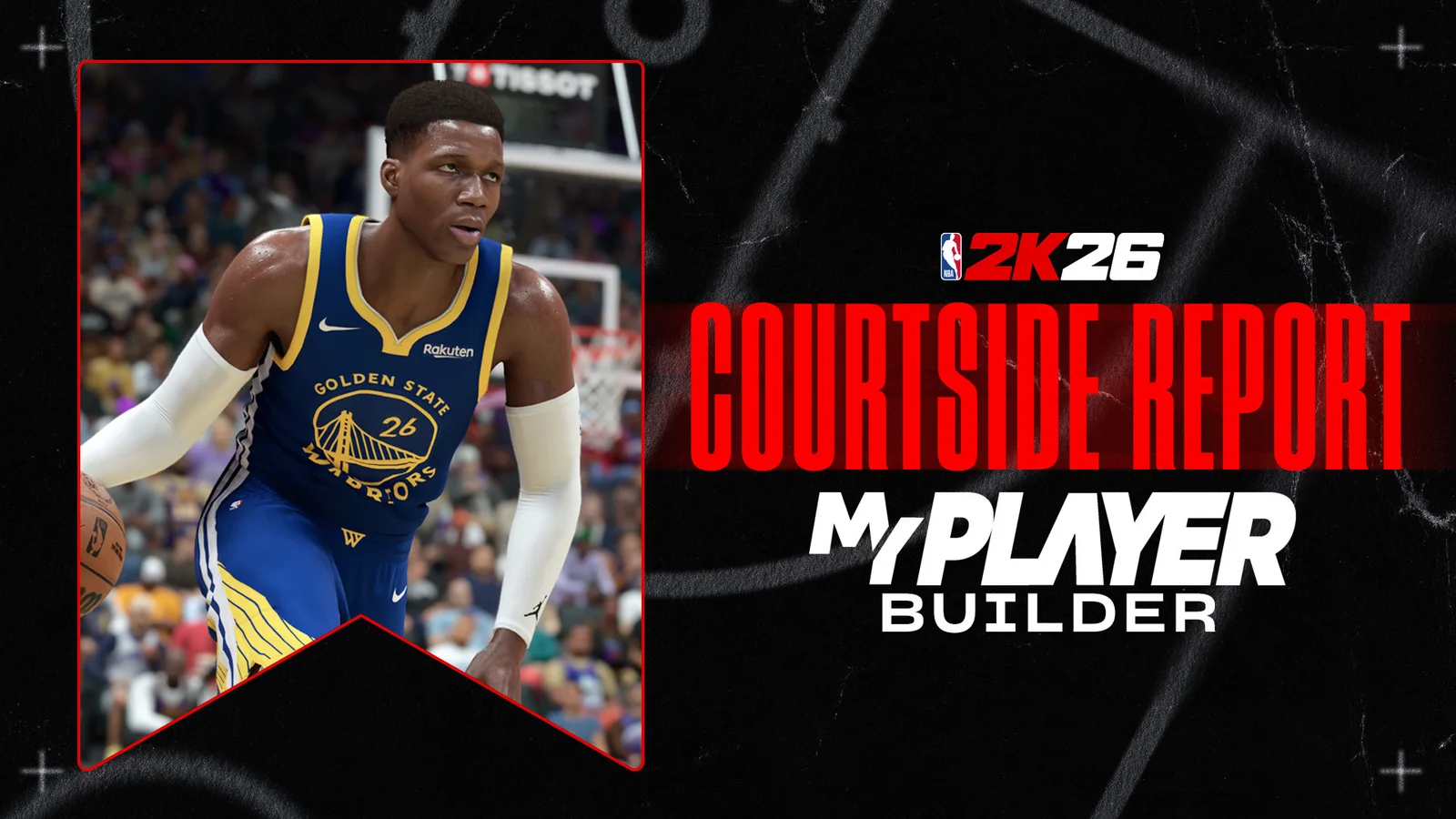 NBA®2K26 MyPLAYER 建模提供全新的动作包、球探报告和按徽章构建的定制化模式