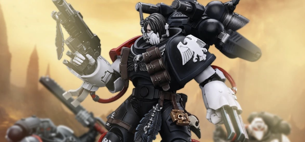 JOYTOY战锤40K新品公布：暗鸦守卫战团长史瑞克参战
