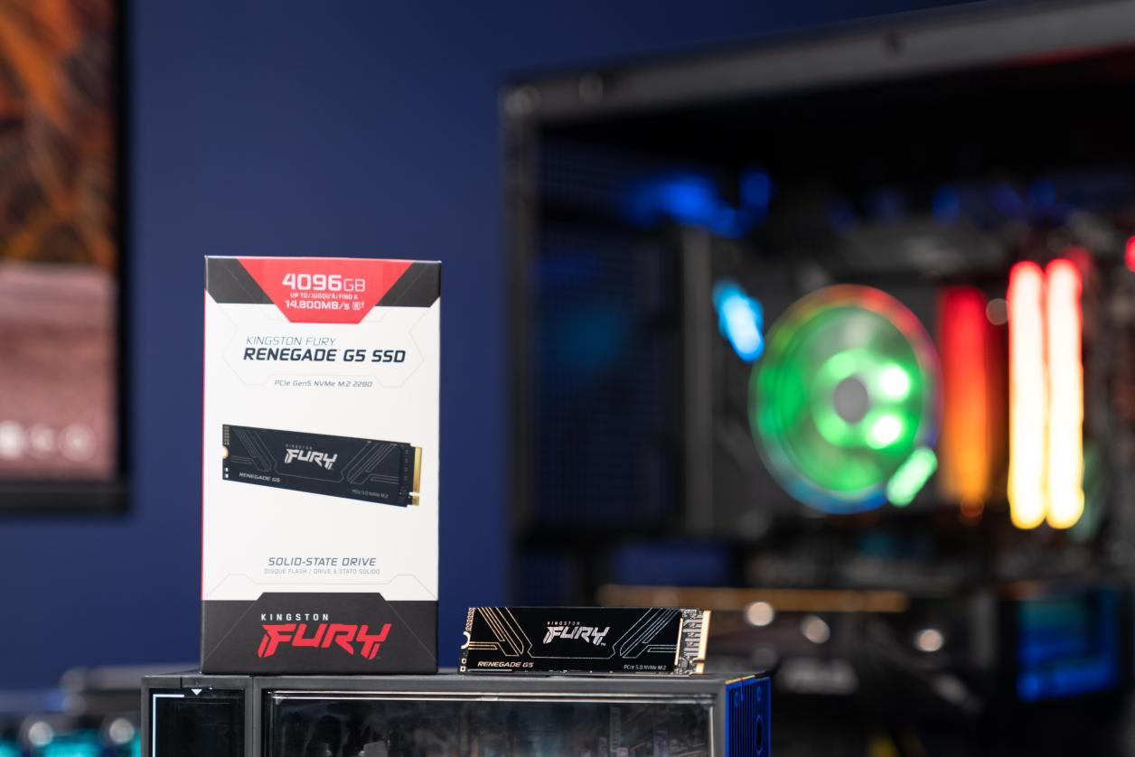 Kingston FURY Renegade G5固态硬盘评测：4TB顶配款主控与颗粒揭秘！