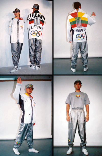 1992 年巴塞罗那奥运会立陶宛代表团的运动服