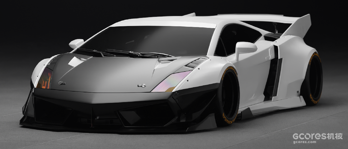 载具改装设计丨兰博基尼盖拉多宽体套件LP566 & “TOMBOY”涂装 载具改装设计丨兰博基尼盖拉多宽体套件LP566 & “TOMBOY”涂装