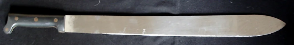 加勒比海地区的Machete，常用来收割作物