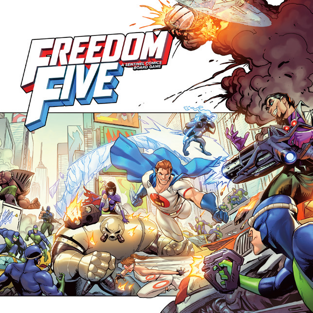 《Freedom Five: A Sentinel Comics Board Game》，重現兒時的超級英雄夢（一）