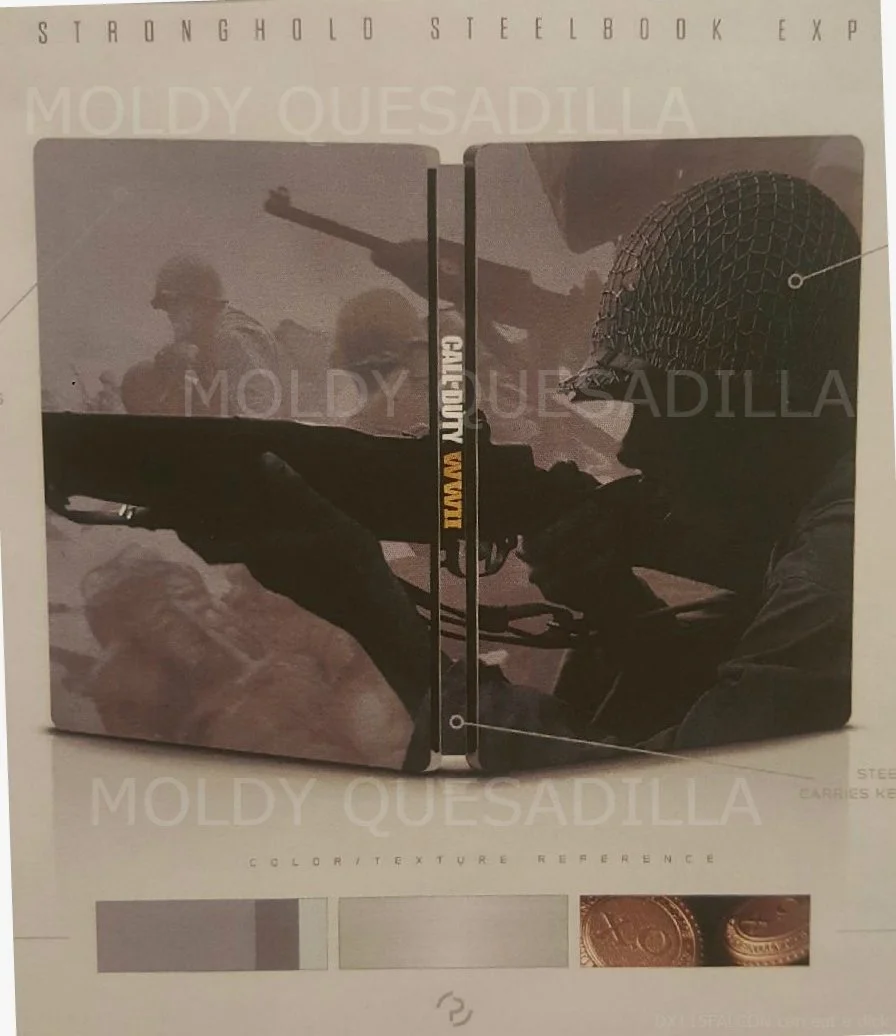 铁盒样稿，上方出现了本作的代号Stronghold