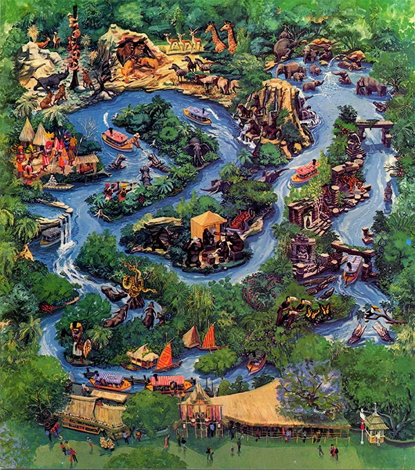 迪斯尼乐园 Jungle Cruise项目