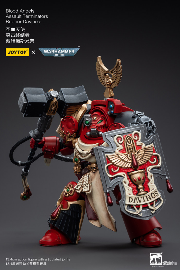 JOYTOY战锤40K多件新品公布:圣血天使终结者&原铸牧师参战 JOYTOY战锤40K多件新品公布:圣血天使终结者&原铸牧师参战