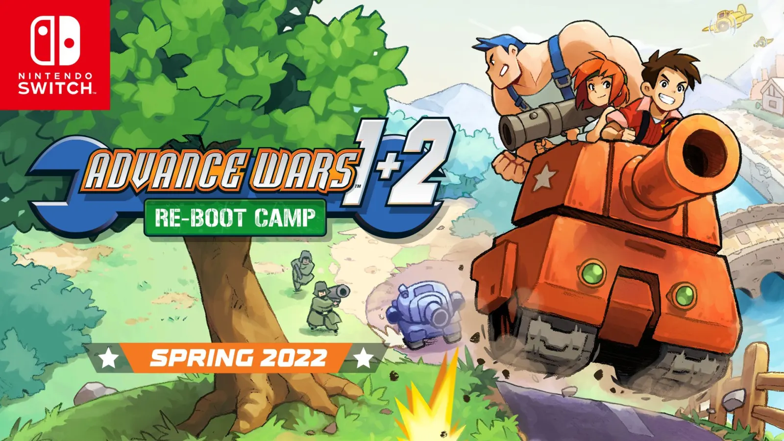 《高级战争1+2 RE-BOOT CAMP》宣布延期至2022年春季发售