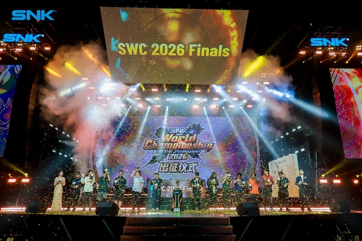 SCS 2026年度总决赛落幕，选手MadkoF、XiaoHai分获《拳皇15》《饿狼传说：群狼之城》冠军