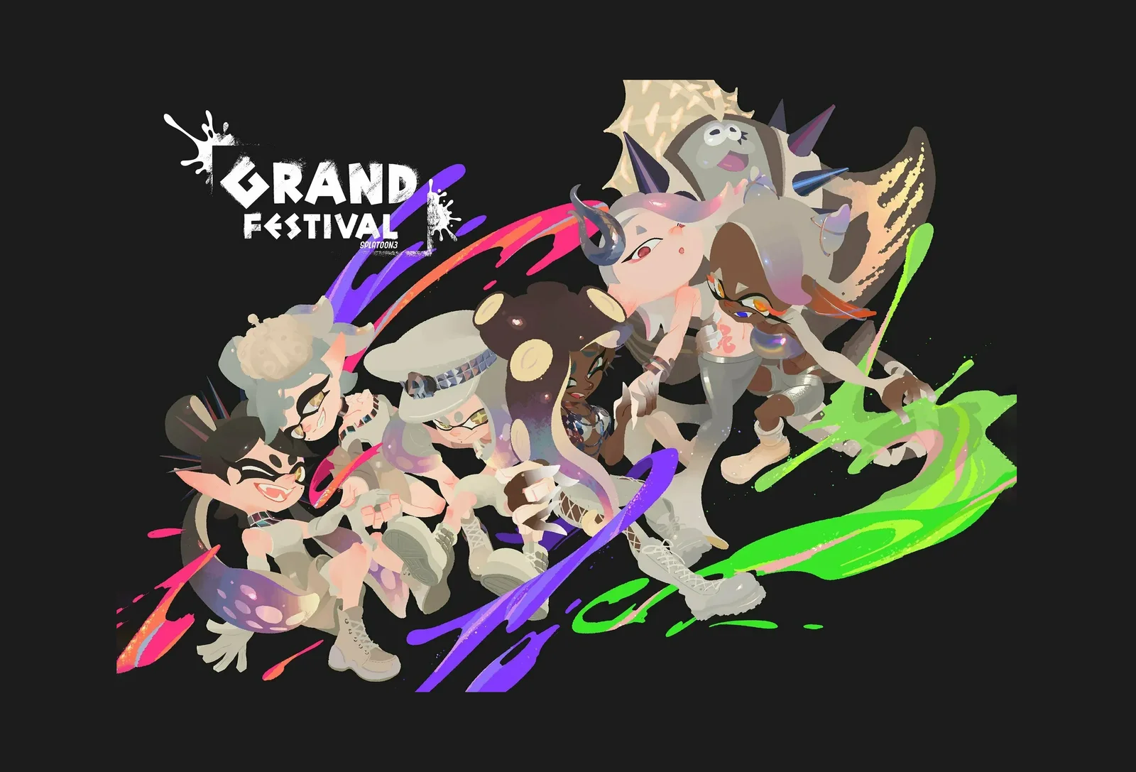 《斯普拉遁3》将举办2周年大型祭典：GRAND FESTIVAL