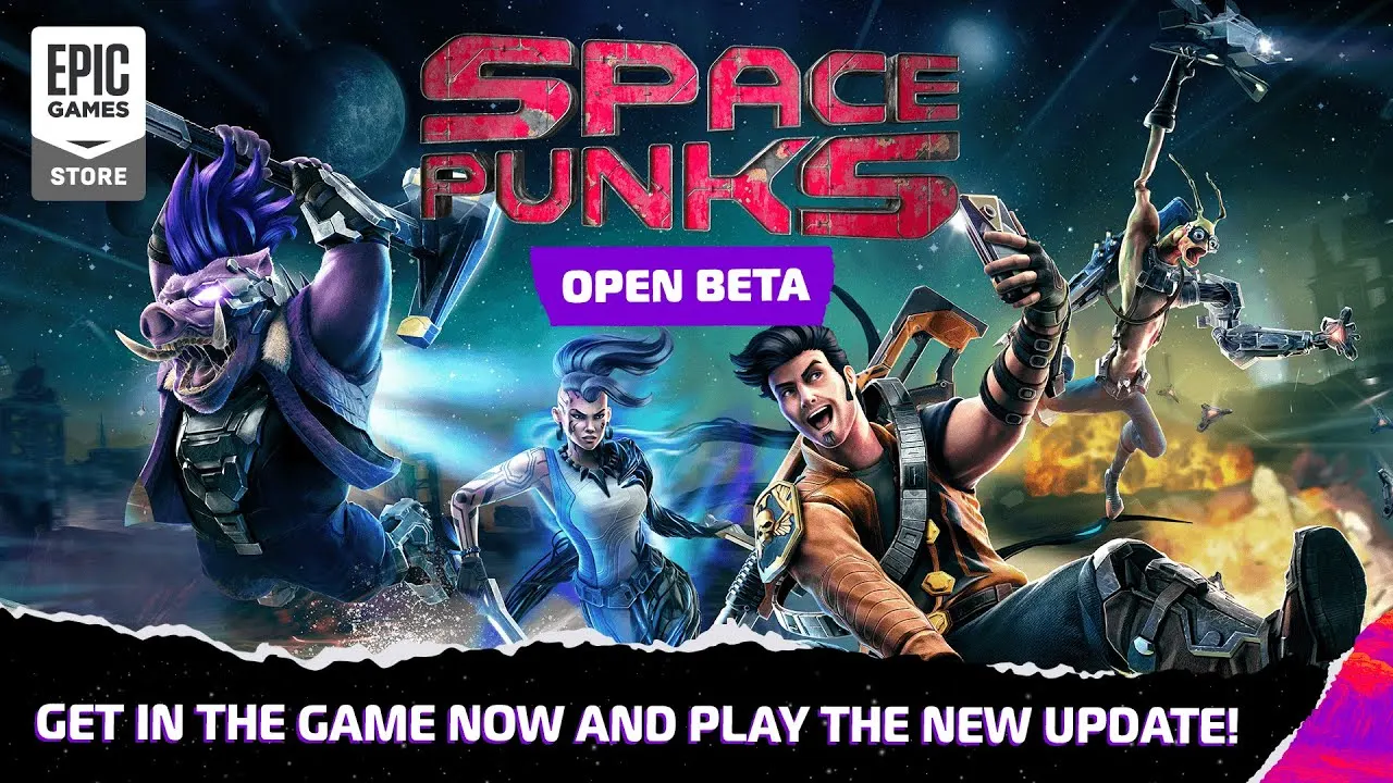 线上合作ARPG游戏《Space Punks》现已开启免费公测，开发者分享游戏愿景