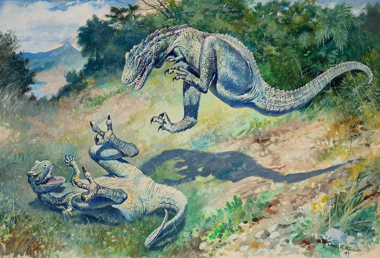伤龙属（学名：Dryptosaurus）是原始暴龙超科恐龙的一属，生活于上白垩纪（麦斯特里希特阶晚期）的北美洲东部。虽然伤龙的化石纪录很少，但因由查尔斯·奈特所绘画的想像图，令伤龙成为广为人知的恐龙。