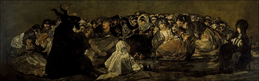 《witches sabbath》--弗朗西斯科·德·戈雅