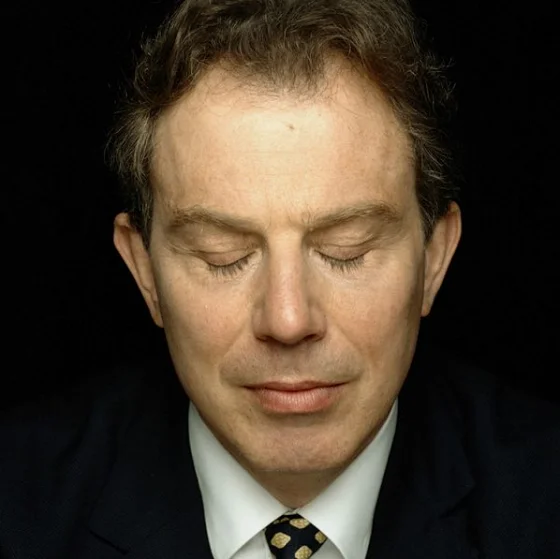 Terry O'Neill 所拍摄的前首相布莱尔