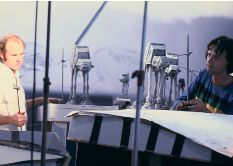 盧卡斯工業光魔（ILM--Industrial Light and Magic）的總監 Phil Tippett製作《帝國反擊戰》(The Empire strikes back)雪地戰一幕