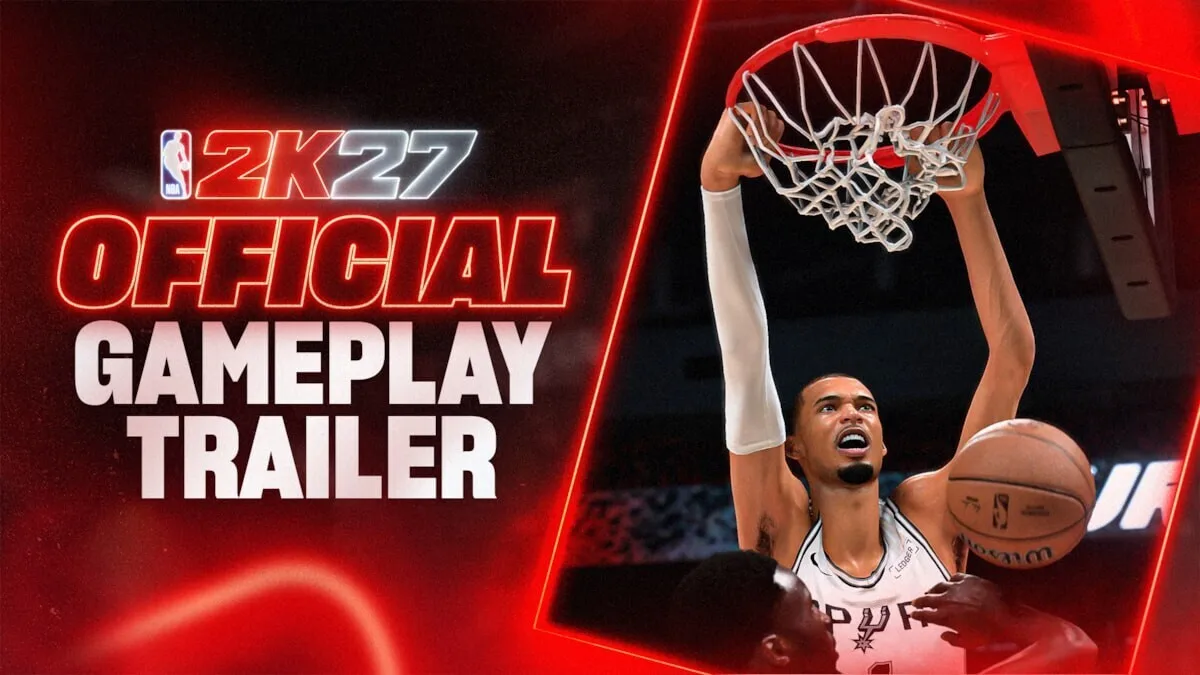 2K发布《NBA2K27》实机预告，展示游戏多项变动