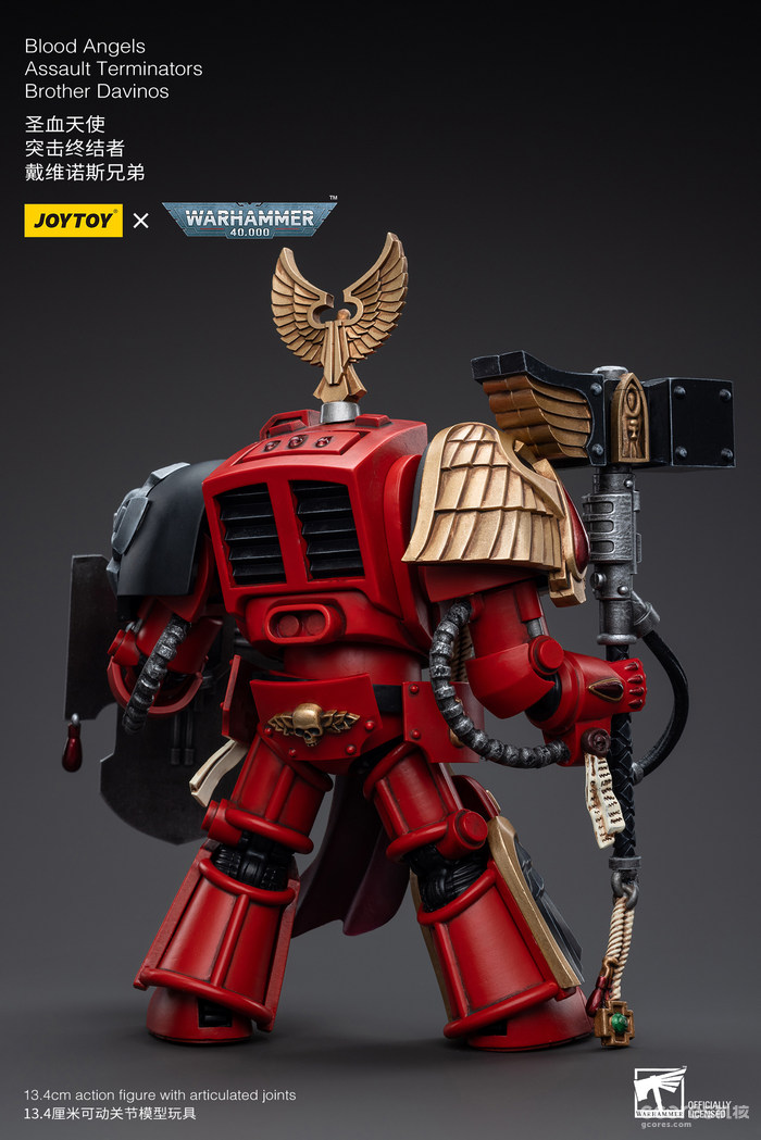 JOYTOY战锤40K多件新品公布:圣血天使终结者&原铸牧师参战 JOYTOY战锤40K多件新品公布:圣血天使终结者&原铸牧师参战